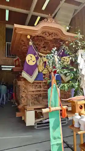 夜疑神社のお祭り