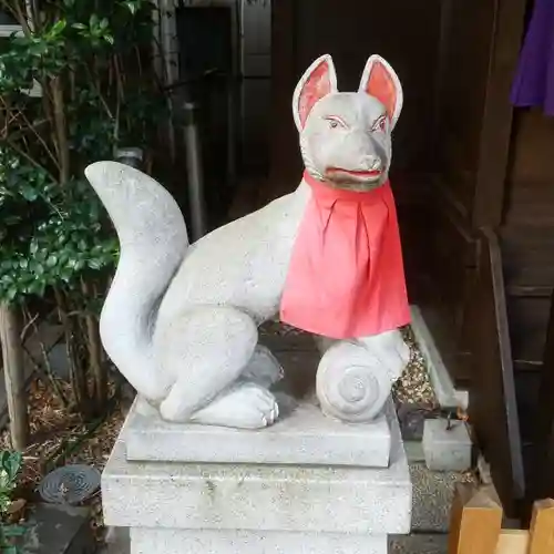 茶ノ木神社の狛犬