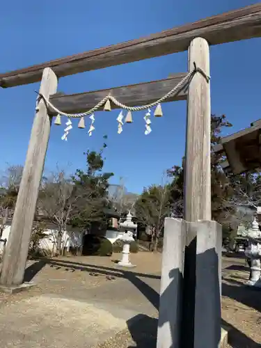 鎌数伊勢大神宮の鳥居