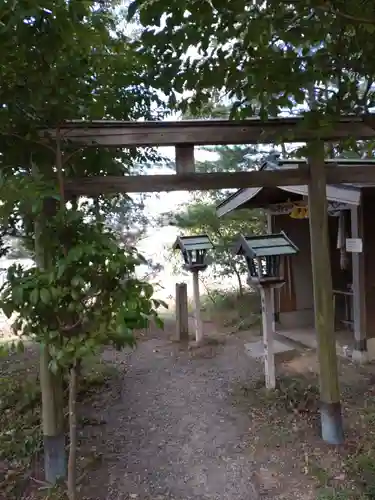 龍王神社の鳥居