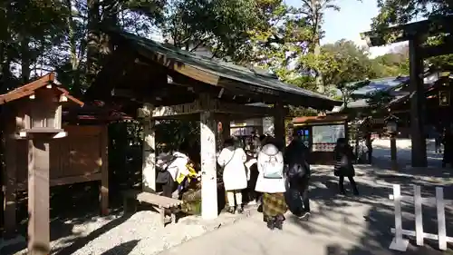 猿田彦神社の手水舎