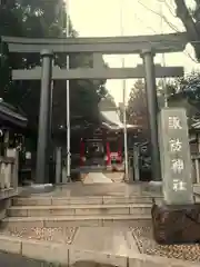 柏諏訪神社の鳥居