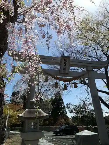 熊野三社の鳥居