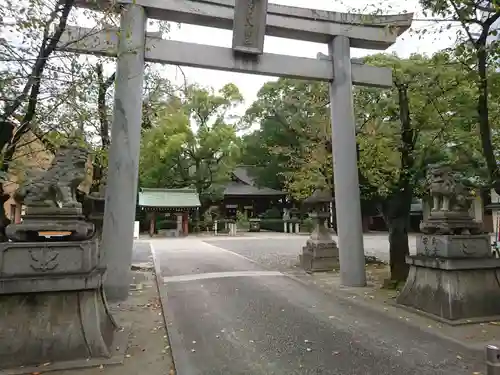 若宮八幡社の鳥居