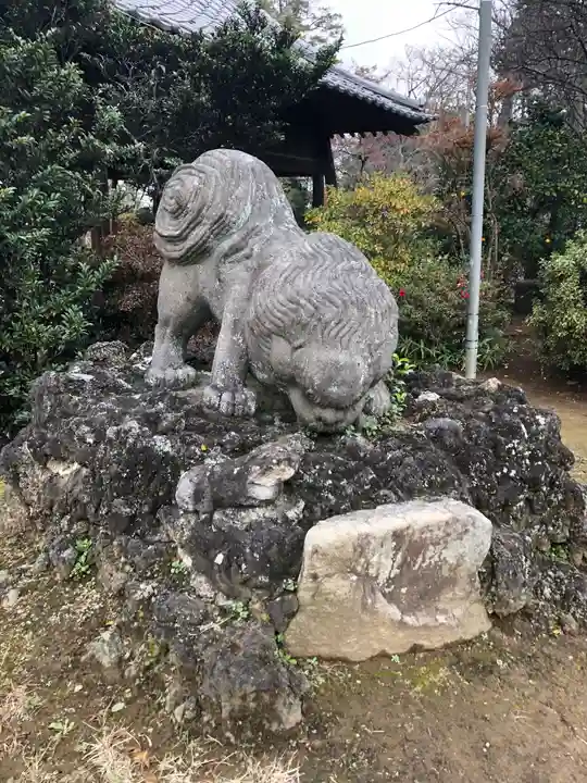 境香取神社の狛犬