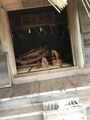 縣主神社の本殿・本堂