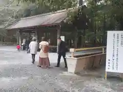 伊勢神宮内宮（皇大神宮）の手水