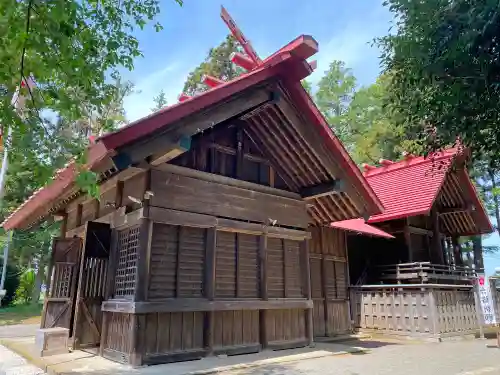 宇都母知神社の本殿・本堂