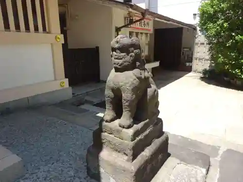 高輪神社の狛犬