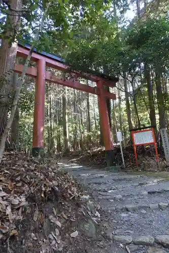 御蔭神社の鳥居