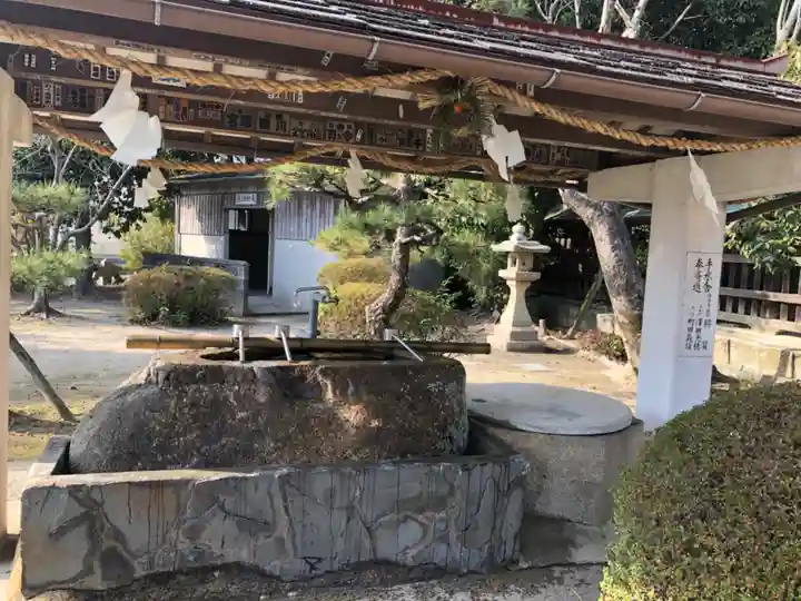玉祖神社の手水舎