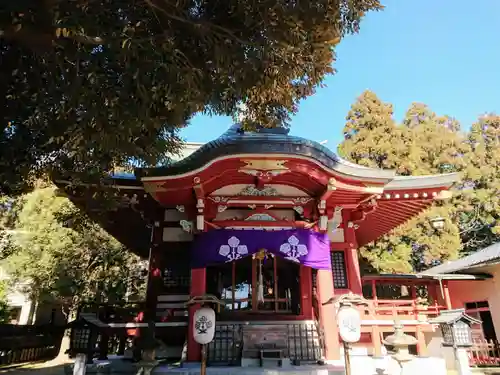 柏諏訪神社の本殿・本堂