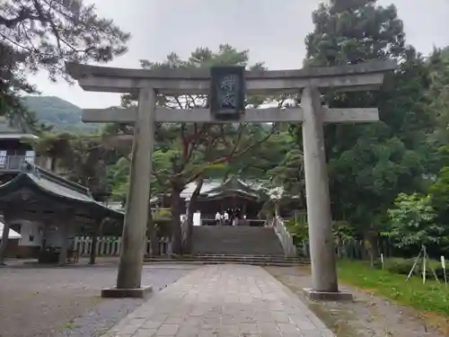 函館八幡宮の鳥居