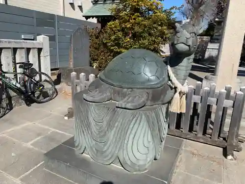 亀有香取神社の狛犬