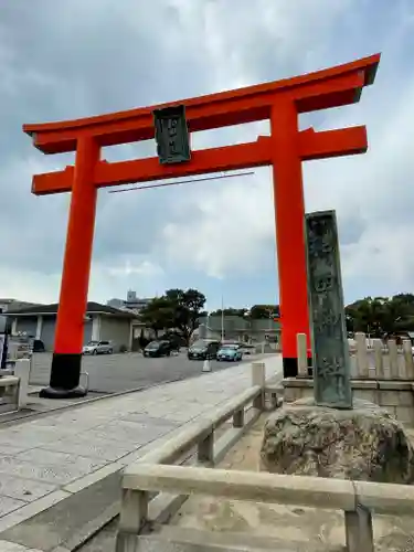 和田神社の鳥居