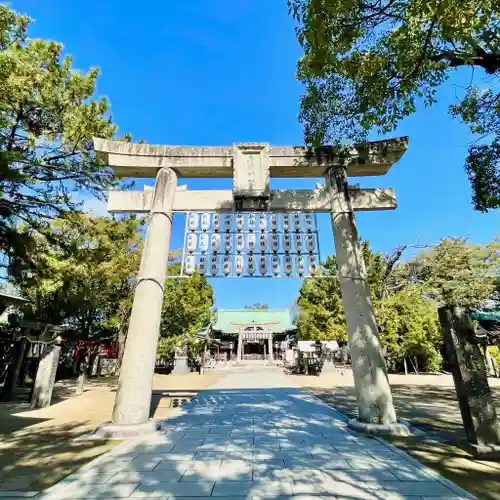 唐津神社の鳥居