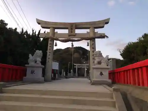 織幡神社の鳥居