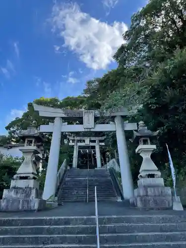 鷹見神社の鳥居