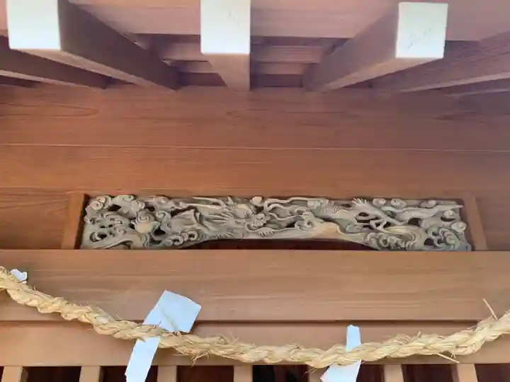 白旗神社の芸術