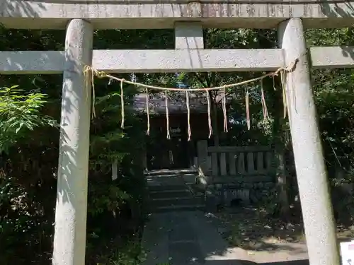 忍　諏訪神社・東照宮　の鳥居