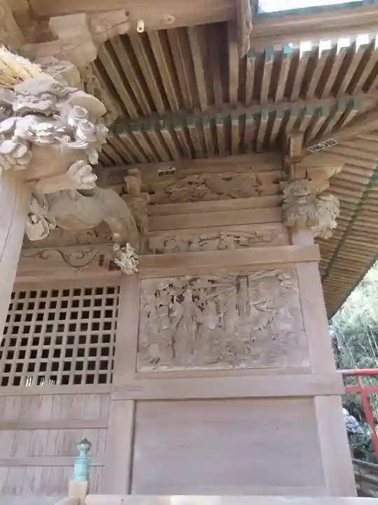 海南刀切神社の芸術