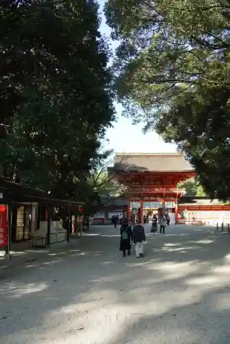 賀茂御祖神社（下鴨神社）の山門・神門