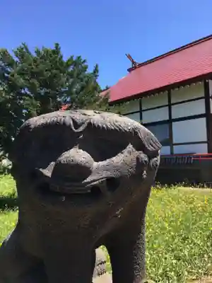 江部乙神社の狛犬