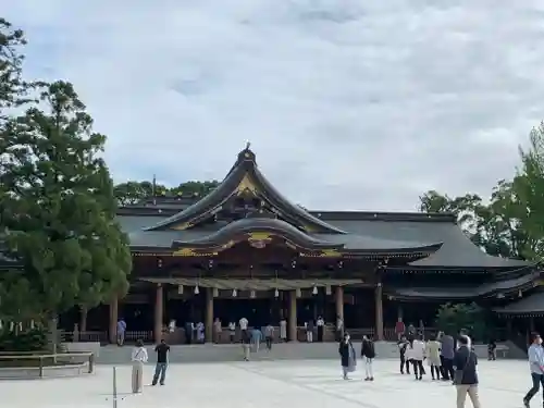 寒川神社の本殿・本堂