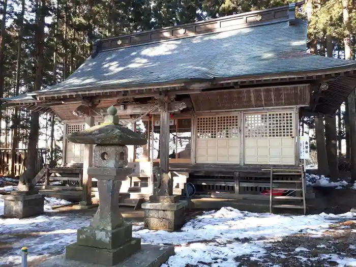 江釣子神社の本殿