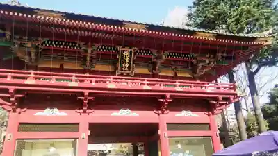 根津神社の山門・神門