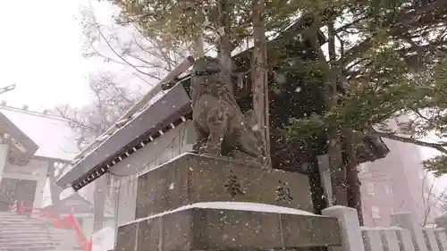 手稲神社の狛犬