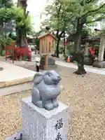 三輪神社の狛犬