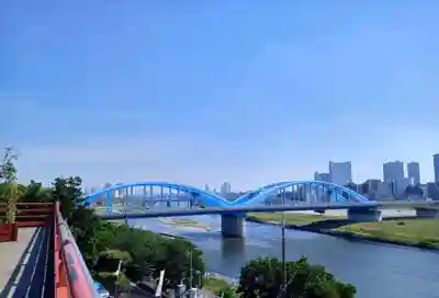 多摩川浅間神社の周辺