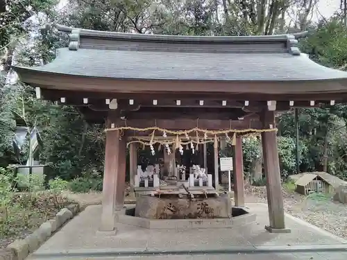 愛知縣護國神社の手水舎