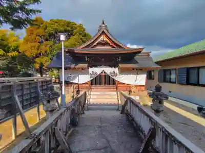 神明社（北方町中島）の本殿・本堂