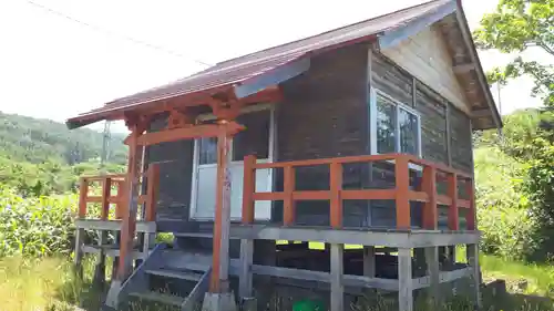 毘砂別神社の本殿・本堂