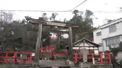 建勲神社の鳥居