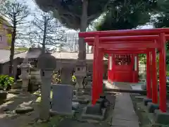 新井天神北野神社の鳥居