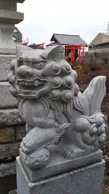 鎌ヶ谷八幡神社の狛犬