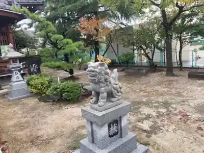 白山神社の狛犬
