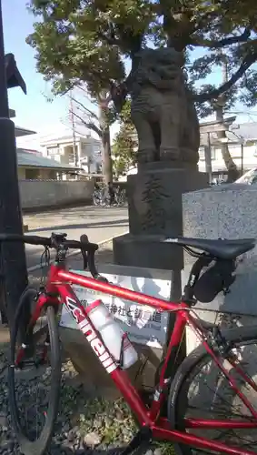 旗岡八幡神社の狛犬