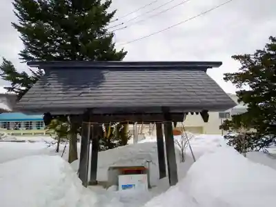 相馬妙見宮　大上川神社の手水舎