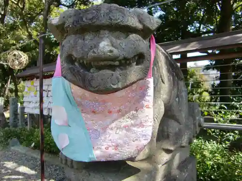 菊田神社の狛犬