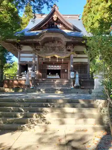 皆神神社の本殿