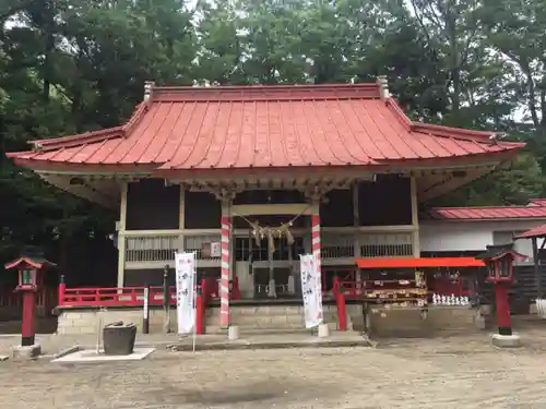 諏訪神社の本殿・本堂