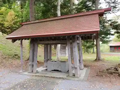 喜茂別神社の手水舎