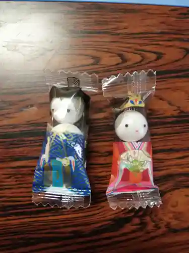 別小江神社の食事