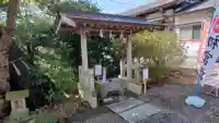 櫻井子安神社の手水舎