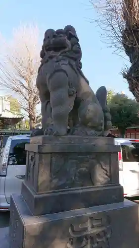 牛嶋神社の狛犬