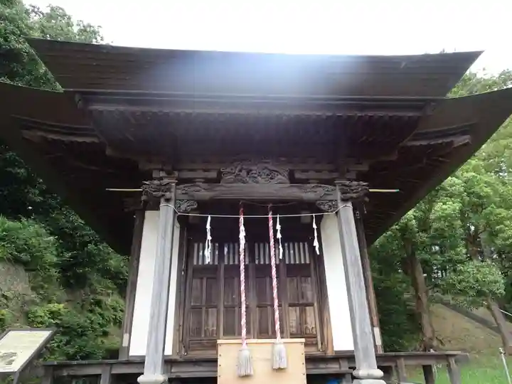 白山神社の本殿・本堂